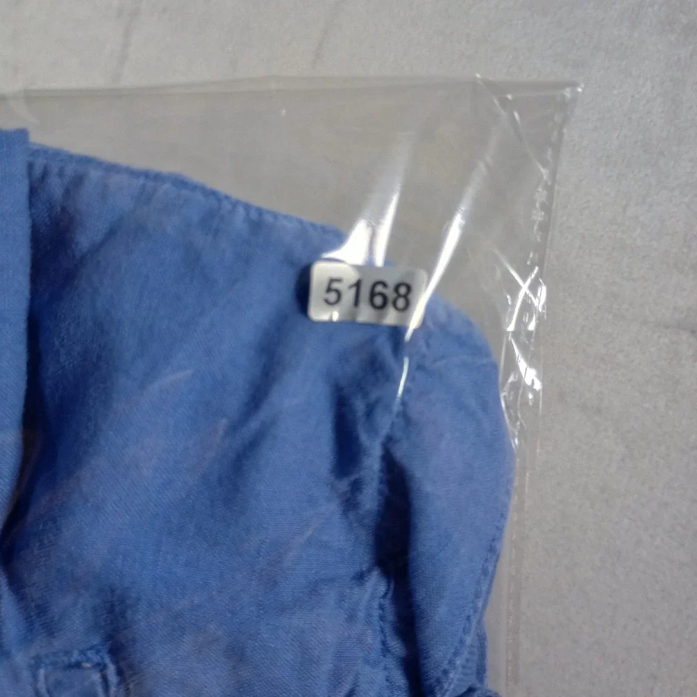 Polo Ralph Lauren Shorts Mens 40 Blue Linen Cotton Classic Fit Nautical Summer